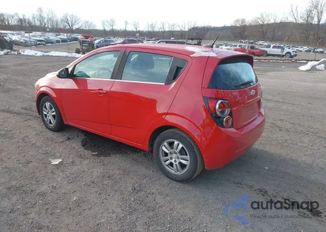 2013 Chevrolet Sonic Lt Auto from USA, damaged, VIN 1G1JC6SH1D4160669